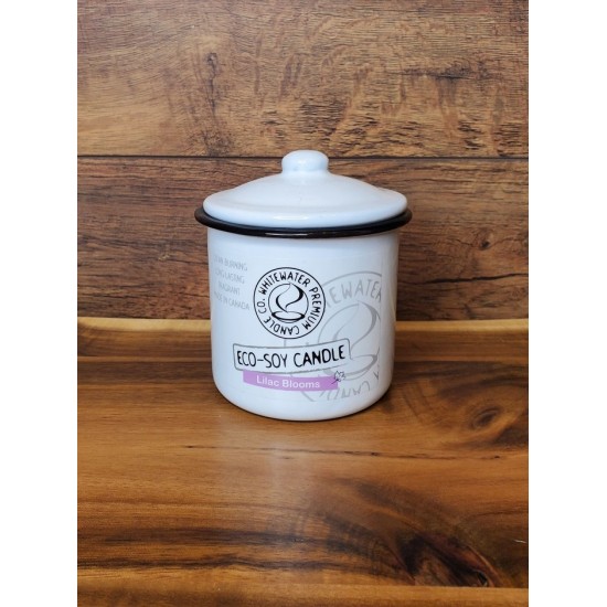 Chandelle Soya - FLEURS de LILAS 9oz - White Water Candles