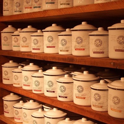 Chandelle Soya - PAMPLEMOUSSE SALÉ 9oz - White Water Candles