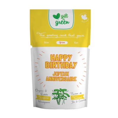 BONNE FETE - Gift a Green carte de souhait
