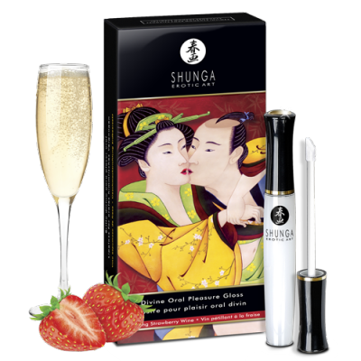 SHUNGA LUSTRE PLAISIR ORAL DIVIN (FRAISE &...