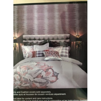 Housse de couette Queen réversible + 2...