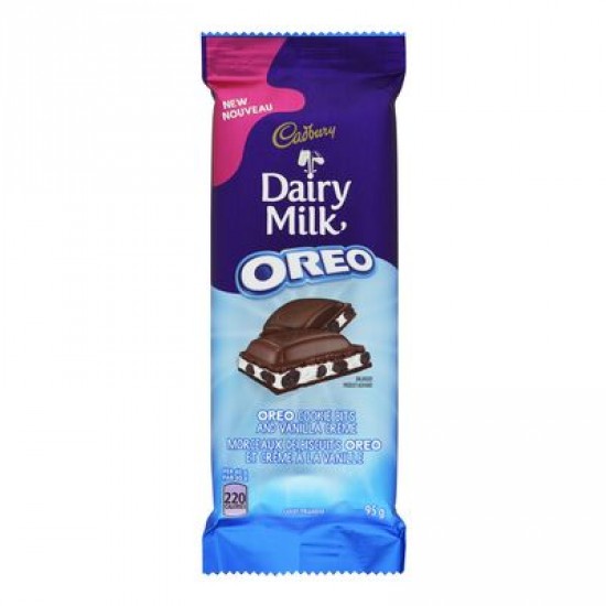 Tablette de chocolat aux Oreo® à la vanille, Dairy Milk