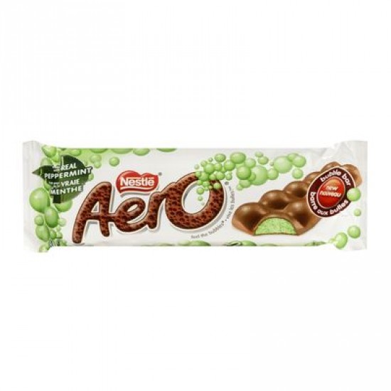 Barre de chocolat à saveur de menthe, Aero