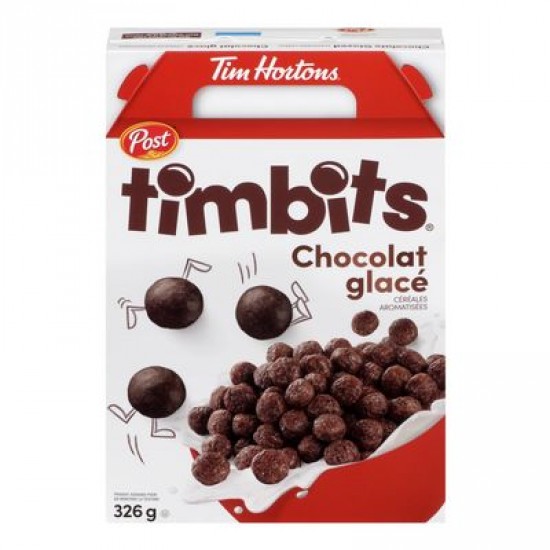 Céréales Timbits® à saveur de chocolat glacé, Tim Hortons
