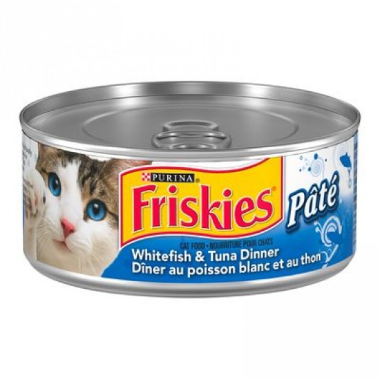 Dîner au poisson blanc et au thon pour chats, Friskies