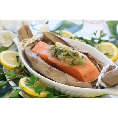 saumon poireau, brocoli et brie (portion de 180 g)