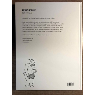 MICHEL RISQUE INTÉGRALE VOLUME 2 - RÉAL GODBOUT / PIERRE FOURNIER - LA PASTÈQUE (2021)