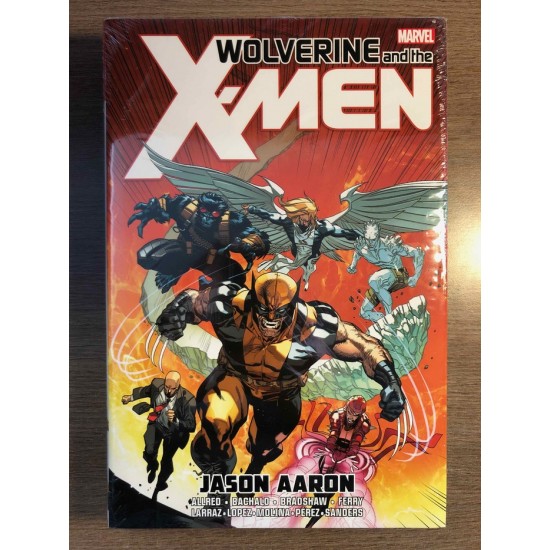 WOLVERINE & THE X-MEN BY JASON AARON OMNIBUS HC IMMONEN COVER DM - NEW PRINTING - MARVEL (2022)