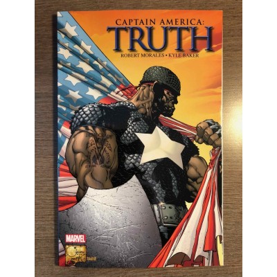 CAPTAIN AMERICA TRUTH TP - QUESADA COVER - MARVEL...