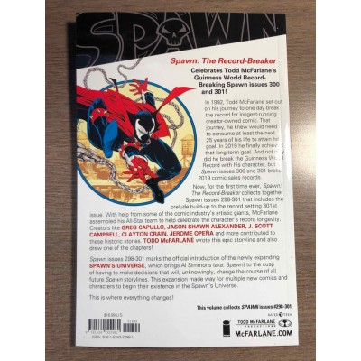 SPAWN THE RECORD-BREAKER TP - MCFARLANE - IMAGE (2022)