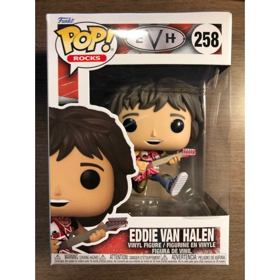 FUNKO POP! ROCKS #258 - EDDIE VAN HALEN W/ GUITAR
