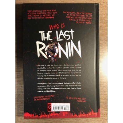 TEENAGE MUTANT NINJA TURTLES: THE LAST RONIN HC - IDW (2022) TMNT