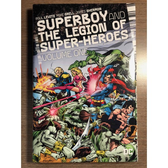 SUPERBOY AND THE LEGION OF SUPER-HEROES HC VOL. 1...