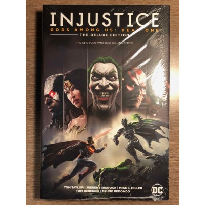 INJUSTICE GODS AMONG US YEAR ONE HC DELUXE EDITION...