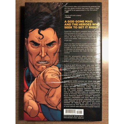 INJUSTICE GODS AMONG US YEAR ONE HC DELUXE EDITION - DC COMICS (2018)