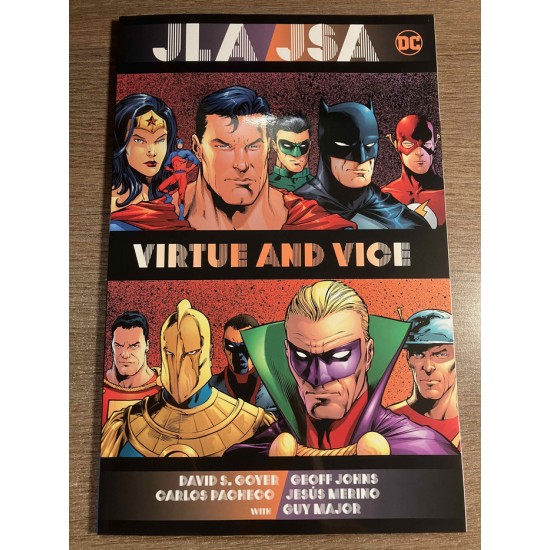 JLA/JSA VIRTUE AND VICE TP - NEW PTG DC COMICS...