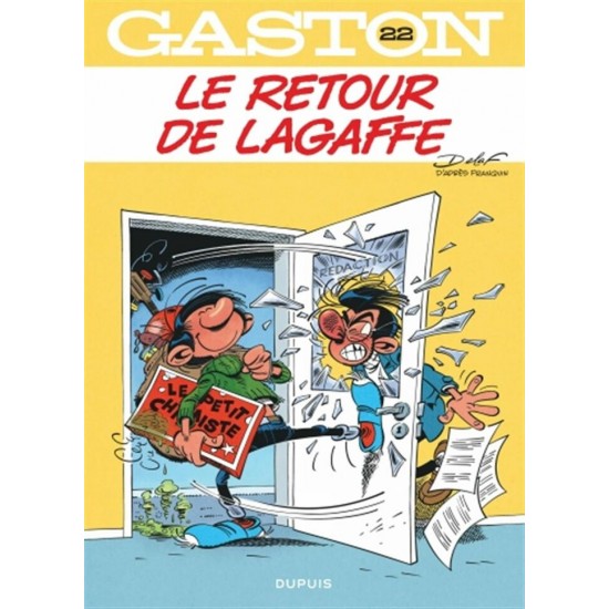 GASTON LAGAFFE 22: LE RETOUR DE LAGAFFE - DUPUIS (2023)