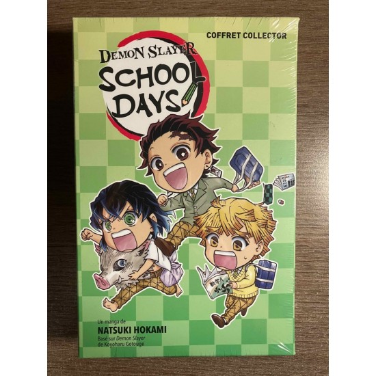 DEMON SLAYER SCHOOL DAYS COFFRET COLLECTOR T01 &...