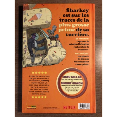 SHARKEY LE CHASSEUR DE PRIMES - MARK MILLAR - PANINI COMICS (2020)