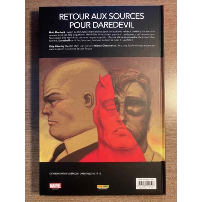 DAREDEVIL PAR ZDARSKY TOME 01: CONNAÎTRE LA PEUR - MARVEL DELUXE - PANINI COMICS (2024)