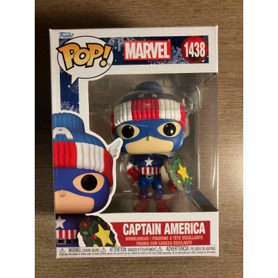FUNKO POP! MARVEL HOLIDAY #1438 - CAPTAIN AMERICA
