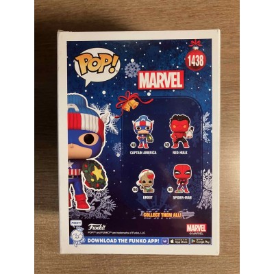 FUNKO POP! MARVEL HOLIDAY #1438 - CAPTAIN AMERICA