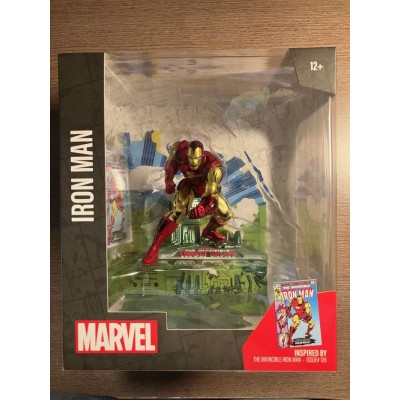 IRON MAN 1:10 SCALE STATUE - MARVEL COLLECTION...