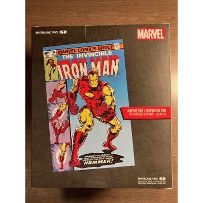 IRON MAN 1:10 SCALE STATUE - MARVEL COLLECTION IRON MAN #126 - McFARLANE TOYS