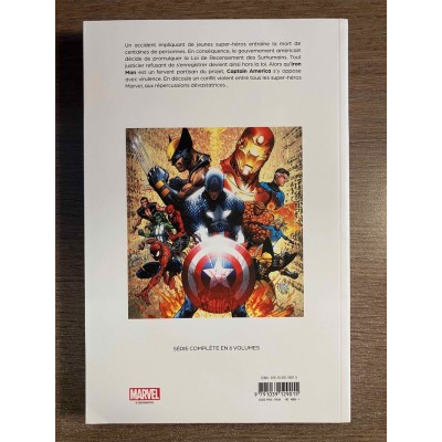 CIVIL WAR TOME 01: GUERRE CIVILE - COLLECTION MARVEL POCKET -  PANINI COMICS (2024)