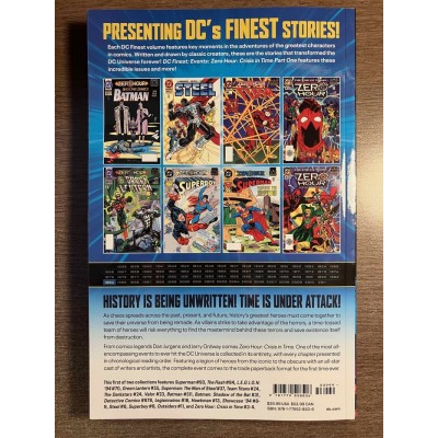 DC EVENTS DC FINEST TP: ZERO HOUR CRISIS IN TIME PART ONE  -  DC COMICS (2024)