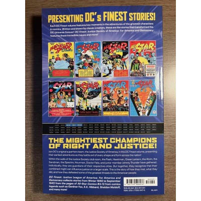 JUSTICE SOCIETY OF AMERICA DC FINEST TP 1940-1942: FOR AMERICA AND DEMOCRACY - DC COMICS (2024)