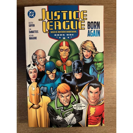 JUSTICE LEAGUE INTERNATIONAL TP BOOK ONE: BORN...