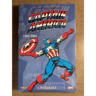 CAPTAIN AMERICA INTÉGRALE 1981-1982  -  PANINI...