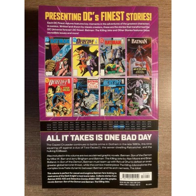 BATMAN DC FINEST TP 1987-1988: THE KILLING JOKE AND OTHER STORIES - DC COMICS (2025)