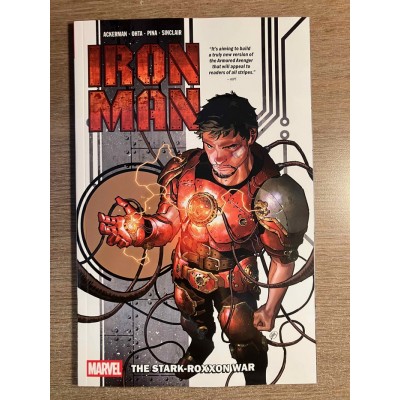 IRON MAN (2024) TP VOL. 01: THE STARK-ROXXON WAR ...