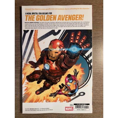 IRON MAN (2024) TP VOL. 01: THE STARK-ROXXON WAR  -  MARVEL (2025)