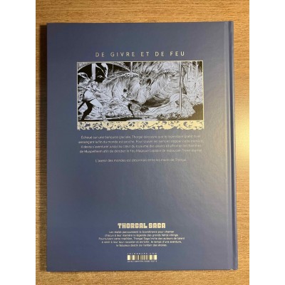 THORGAL SAGA TOME 04: DE GIVRE ET DE FEU  -  LE LOMBARD (2025) [VARIANT GLACE]
