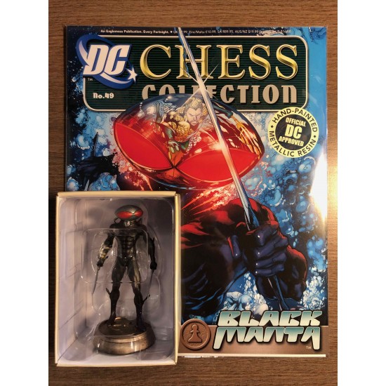 DC CHESS COLLECTION #49 - BLACK MANTA - EAGLEMOSS