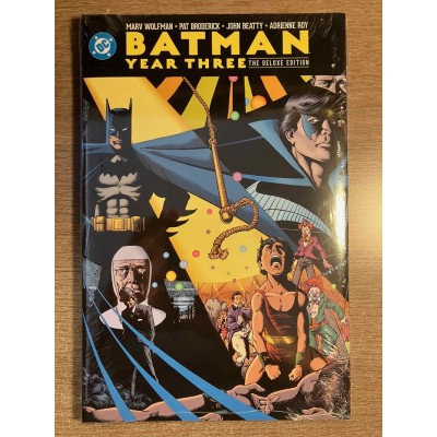 BATMAN YEAR THREE DELUXE EDITION HC - DC COMICS...