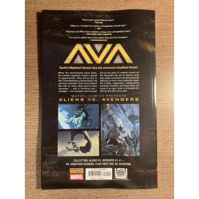 ALIENS VS. AVENGERS TP  - HICKMAN / RIBIC  -  MARVEL (2025)