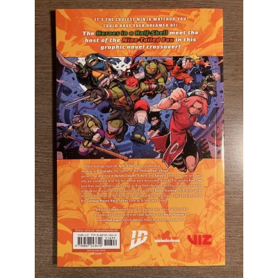 TEENAGE MUTANT NINJA TURTLES X NARUTO TP - REGULAR EDITION -  IDW (2025) TMNT