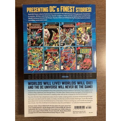 DC EVENTS DC FINEST TP: CRISIS ON INFINITE EARTHS PART ONE  -  DC COMICS (2025)
