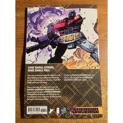 TRANSFORMERS TP VOL. 04: CONQUER AND CONTROL  -  IMAGE COMICS (2025)