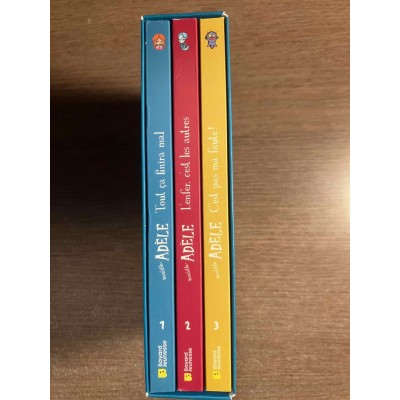 MORTELLE ADÈLE: LA BIBLIOTHÈQUE DE POCHE - COFFRET TOMES 1 à 3 - GLÉNAT (2025)