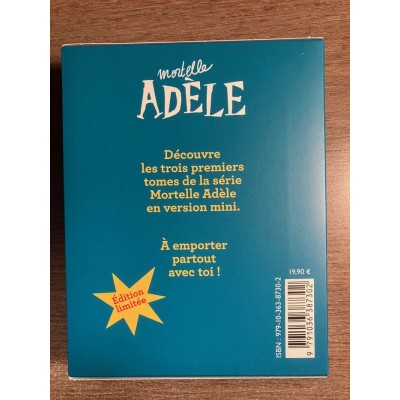 MORTELLE ADÈLE: LA BIBLIOTHÈQUE DE POCHE - COFFRET TOMES 1 à 3 - GLÉNAT (2025)