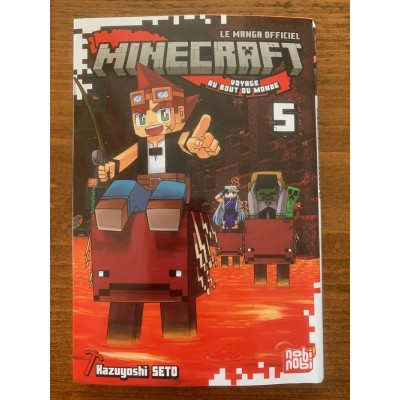MINECRAFT LE MANGA OFFICIEL: VOYAGE AU BOUT DU...