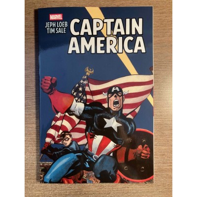 CAPTAIN AMERICA WHITE - JEPH LOEB & TIM SALE  - ...