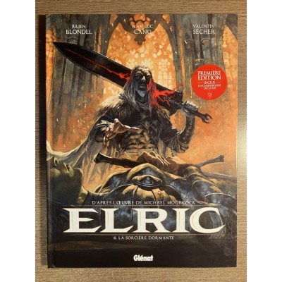 ELRIC TOME 06: LA SORCIÈRE DORMANTE  -  GLÉNAT...