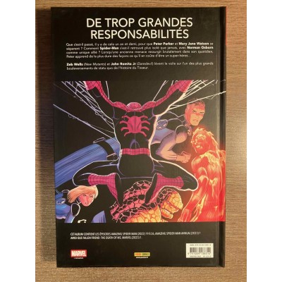 AMAZING SPIDER-MAN (2022) TOME 03: LANGUE MORTE - MARVEL DELUXE - PANINI COMICS (2025)