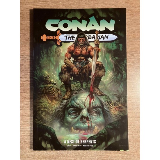 CONAN THE BARBARIAN TP VOL. 06: A NEST OF SERPENTS - TITAN COMICS (2026) DM VARIANT